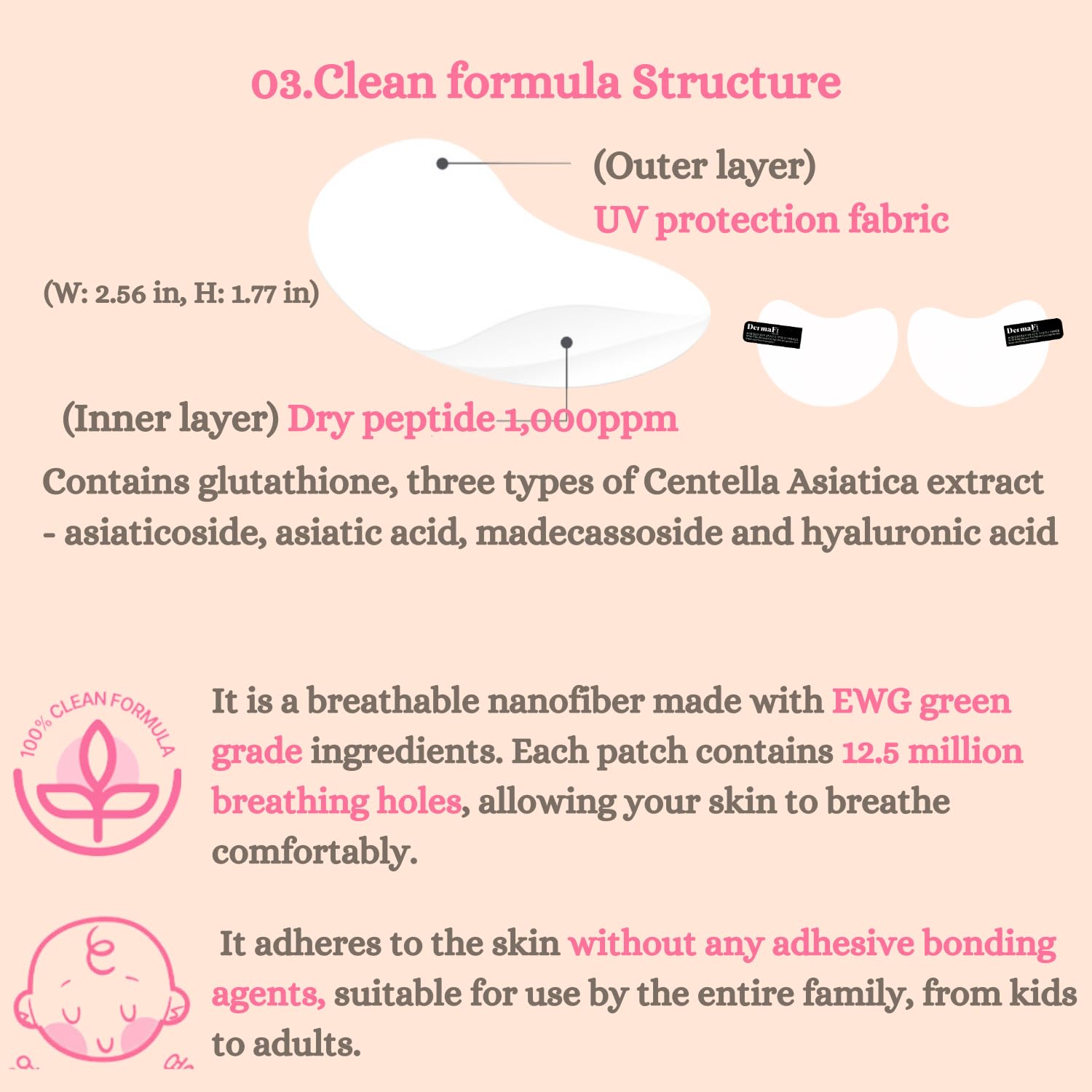 Amazon.com: [DermaFi] Protective & Clean Sun UV Shield Patch